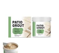 Waterproof Patio Grout Filler, Patio Grouting Brush in, Waterproof Tile Grout Filler, Instant Tile Grout Repair Paste, Brush in Patio Grout for Paving Patios and Block Pavin, Ready Mixed (1PC)