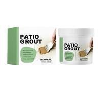 Waterproof Patio Grout Filler- Ready Mixed Paver Grout, Patio Grouting Brush in, Waterproof Tile Grout Filler, Brush in Patio Grout for Paving Patios & Block Pavin (Natural)