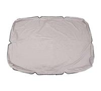 Waterproof Patio Swing Canopy Replacement - Durable 2/3 Seat Sun Shade 210D Oxford Cloth Grey 77"x49"x5.9" - Perfect Outdoor Swing Cover for Enhanced Protection