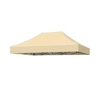 Waterproof Pavilion Cover Replacement - Sunshade & Storm-Resistant Canopy for Garden Terrace Pool - Khaki 2x3m (Top Only)