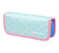 Waterproof Pencil Case 3 for zone Storage for Pens Waterproof(green)