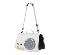 Waterproof Pet Career Tote - Organizer for Puppies and Kittens with Shoulder, Zipper Closure | Large Travel Bag Seashells with Ventilation Window For Approx