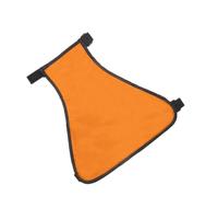 Waterproof PET Chest Apron for Dogs and Puppies Adjustable Orange | Polyester Build, Lightweight Coverage for Rainy Days, Fits 5-16.5kg Pets, Keeps Dry and Comfortable Random Style