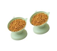 Waterproof Pet Food Bowl Travel Friendly Inclined Plastic Water Container Food and Water Compact Pet Feeding Bowl