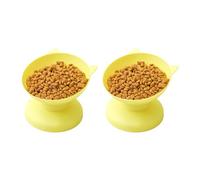 Waterproof Pet Food Bowl Travel Friendly Inclined Plastic Water Container Food and Water Compact Pet Feeding Bowl