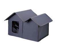 Waterproof Pet Shelter - Folding Outdoor Playhouses for Wild Cats | Cat Puppy Kennel in the Backyard, Bed To Sleep, Shelter For Stray Cats,