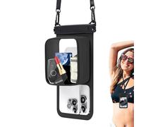 Waterproof Phone Bag - Double Sealed PVC Design, Waterproof Phone Case, Secure Closure | Spacious Interior, Touchscreen Cover, Mobile Storage Bag for Swimming, St