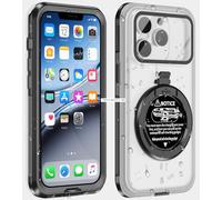 Waterproof Phone Case for iPhone 6.7‘’, Self-Check Function Underwater Pouch Dry Bag Beach Travel Essentials Tech Gadgets Floating Shower Snorkeling for iPhone 15/14/13/12/11 Pro Max Plus 6.7"