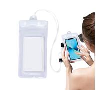 Waterproof Phone Case - Inflatable Floating Touchscreen Holder with Secure Triple-Layer Seal, Protective Clear Dry Shield, Lightweight Durable Anti-Leak Pouch | Boating Hiking Poolside U
