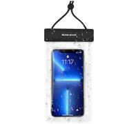 Waterproof Phone Case, Lightweight Touchscreen Pouch, Phones Protector with Dustproof Build, Portable Phone Cases, Travel Pouch with Secure Design, Phones Case for Beach and Pool black