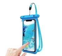 Waterproof Phone Case - Transparent Floating Pouch with Touch Screen - Waterproof Phone Case - Underwater Phone Case - Transparent, Floating Touchscreen Bag, Lightweight dustproof Bag