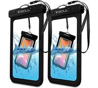 Waterproof Phone Case, Waterproof Phone Pouch Dry Sealed Bag with Lanyard for All Smartphones Samsung, iPhone 15/14/13/12/11/XS/Max/XR/X Galaxy S10 for Beach Swimming Fishing Hiking Surfing 2 Pack