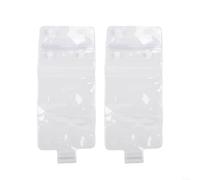 Waterproof Phone Pouch 2 Pack Featuring Clear Touchscreen Window, Charging Port Protection, Double Lock Seal and Adjustable Strap for a Secure Fit (A-2pcs)