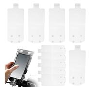 Waterproof Phone Pouch - 25 cm x 10 cm Transparent Rider Bag, 10-Piece Mobile Case, Touchscreen Protective Cover | Sandproof Dustproof Swimming Beach Boating Camping Cycling Adventure Travel Electroni