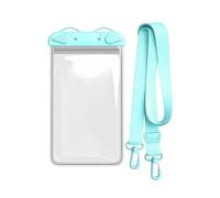 Waterproof Phone Pouch - Dry Phone Holder with Wrist Strap - Case for Swimming, Beach, Pool, Cruise, Holiday, Travel, Road Trip, Swimming, Diving, Light Green, Se référer au descriptif, Refer to