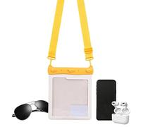 Waterproof Phone Pouch | Large Touch Screen Compatible Shoulder Bag | Waterproof Phone Bag for Beach, Cruise, Travel, Pool, Rafting, Diving, Snorkeling and