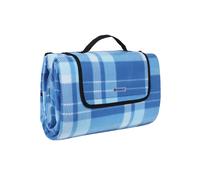 Waterproof Picnic Blanket, Sky Blue Check