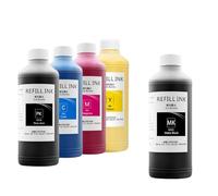 Waterproof Pigment Ink 1000ML Compatible With PFI 120 320 307 707 For TM-200 TM-205 TM-300 TM-305 IPF 830 840 850 Printers(Matte Black)