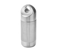 Waterproof Pill Box Case Replacement Pill Box Case Metal Alloy Container Bottle Container Outdoor Pill Container Camping Travel Friendly