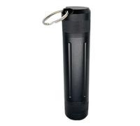 Waterproof Pill Container - 120ml Medicine Bottle, Airtight Unit, Compact Travel Case, Keychain Box, Outdoor Survival Hiking Waterproof Pill Holder for Camp
