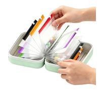 Waterproof Pill Organizer Set, 14 Compartments Color Coding Pill Pouch