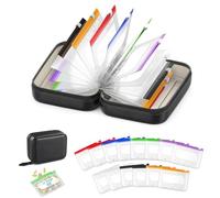Waterproof Pill Pouch Set, Pill Pouch Organizer Case, 7 to 14 Days of Meds