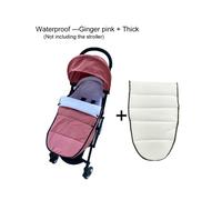 (Waterproof Pink X) Universal Baby Strolle Accessories Footmuff Warm Sleepsacks Pram Waterproof Socks For Babyzen YOYO Baby Stroller Accessories