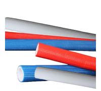 Waterproof Pipe Insulation Foam Tube Heat Preservation Tubing Wrap 4.92ft Length, 1pcs(Red,ID 1″xT 1/3″)