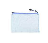 Waterproof Plastic Folder 6Pcs Waterproof Plastic Zipper Pouch Document Bag A3 A4 B4 B5 File Pockets Bill Folders Office Home Supply(6Pcs B5 Blue)