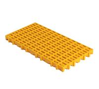 Waterproof Plastic Pallet Stackable Breathable Storage Solution for Kitchen Market CabinetsBlue Palette for Efficient Organization