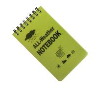 Waterproof Pocket Notebook Notepads All Weathers Spirals Write in The Rain for Outdoor Activity Waterproof Notebook All Weather Spirals Notepad Write in The Rain Notepad