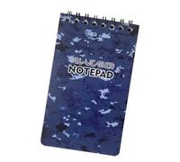 Waterproof Pocket Notebook - Portable Top-Spiral Journal, 50 Page Waterproof Notepad, Durable Memo Pad | Compact Notebook For Work, School, Field Notes, Outdoor Recording And Travel Use