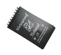 Waterproof Pocket Notebook Practical Spirals Notepads Field Note Pad Write in The Rain Notepads Weatherproof Waterproof All Weather Paper for Office