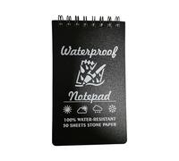Waterproof Pocket Notebook Practical Spirals Notepads Field Note Pad Write in The Rain Notepads Weatherproof Waterproof All Weather Paper for Office