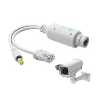 Waterproof Poe Splitter, Efficient Energy Supply, 19x1.8x1.8cm, Waterproof Poe Splitter, Network Cable Signal Transmission, Effortless Setup, For School Front Door