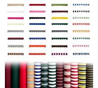 Waterproof Polyester Scalloped Valance for Retractable Patio Awnings Replacement Canopy Fabric Strip with Spline Burgundy 250-700cm (B360cm x H20cm)