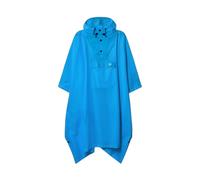 Mac in a Sac - Poncho - Packable Waterproof Cape for Men & Women - Lightweight and Breathable Rain Hooded Jacket - Neon Blue - One-Size