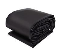 Waterproof Pond Liner for Koi Ponds, Waterfalls, Streams & Gardens - Heavy-Duty Black HDPE Fabric - Multiple (4x9m/13x29.5ft)