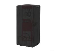 Waterproof Popcorn Machine Cover with 2 Buckles and Adjustable Drawstring, Suitable for Outdoor and Indoor Popcorn Carts Against Weather Elements (21X 18 X 25inch)