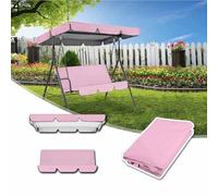 Waterproof Porch Swing Canopy & Cushion Replacement Set for 2/3-Seater Patio Chairs | Weather-Resistant Outdoor Swing Cover & Seat Cushion for All Seasons