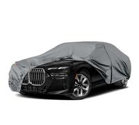 Waterproof Premium Car Covers Replace for 2008-2025 BMW 7 Series, 10 Layers Heavy Duty with Cotton Liner All Weather Car Cover with Zipper Door, Windproof Bands for Snow Rain Dust Protection