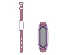 Waterproof Protective Bracelet for PLAUD NotePin/NotePin S, Soft Silicone Wristband Holder Full Case Strap, Wristband (Purple)