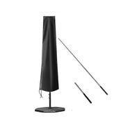 Waterproof protective cover for large parasol, for patio, garden, outdoor use