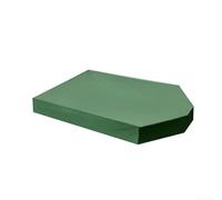 Waterproof Protective Sandbox Cover in Boat Shape Made from Oxford Cloth for Outdoor Sand Play (Green)