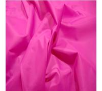 Waterproof PU-Coated Polyester Fabric, 140cm Width, 4oz/114g, Machine Washable, Available in Many Colours, 1 Metre Length per Unit Purchased (Cerise)