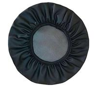 Waterproof PU Leather Round Bar Stool Chair Cover,30-40cm Elastic Non-Slip Stool Seat Cover,Club Salon Stool Seat Cushion Slipcover Protector