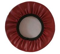 Waterproof PU Leather Round Bar Stool Chair Cover,30-40cm Elastic Non-Slip Stool Seat Cover,Club Salon Stool Seat Cushion Slipcover Protector