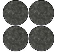 Waterproof PU Leather Round Dining Chair Cushions - 4 Pack Soft Seat Pads for Home 25-45cm Stylish and Chair Covers for Comfort and Elegance