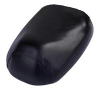 Waterproof Pu Leather Shared Electric Scooter Seat Cover, Black Elephant Pattern, E-Bike Seat Cover, 4.7 X 12.2 X 6.3 In