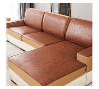 Waterproof PU Leather Vintage Sofa Cover Non Slip L Shaped Couch Protector for Pets Thick Scratch Resistant Dog & Animal Furniture Shield